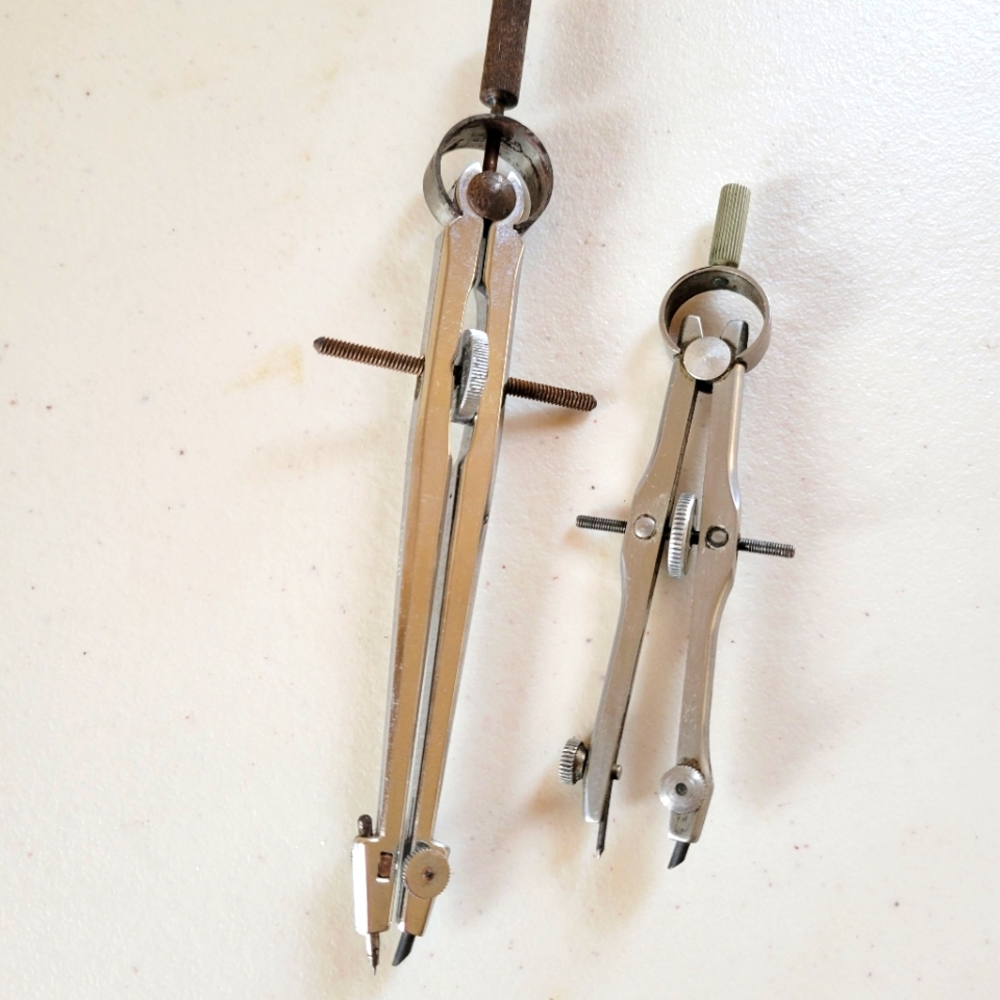 Vintage Spedo Drafting Compass Tools - 2